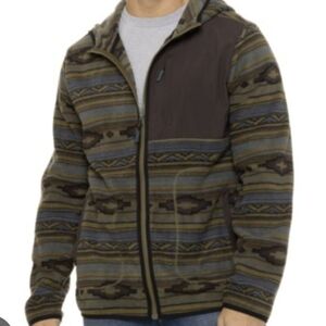 Horizon By Bass Creek Outfitters Fleece Full Hooded Zip-Up Jacket SZ.XXL